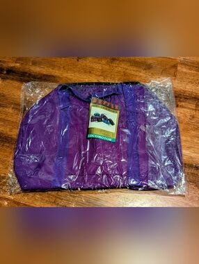Purple Duffel Bag